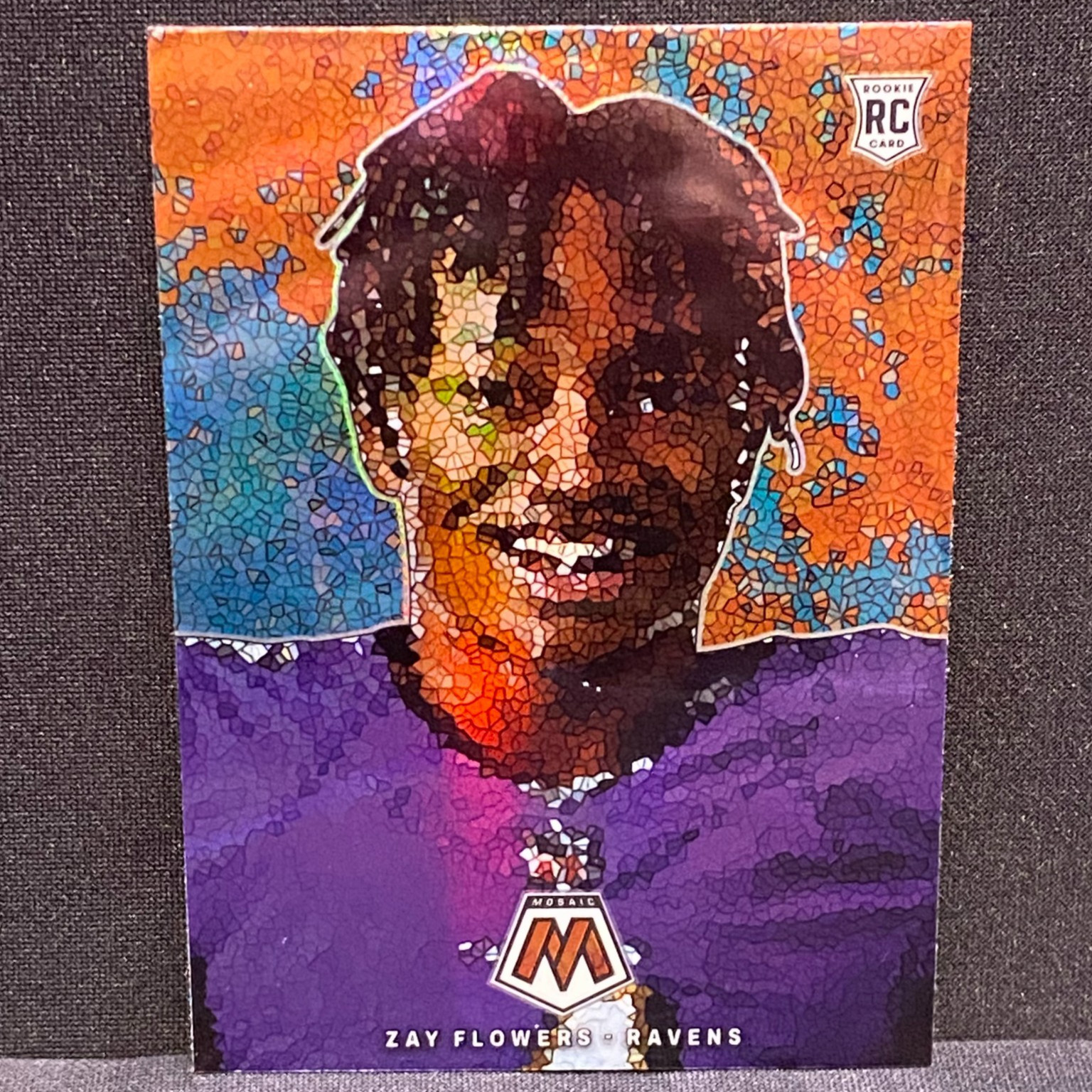 2023 Panini Mosaic Zay Flowers Micro Mosaic #MM-9 RC