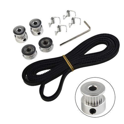 Equipment Industrial Pulley Set Timing Belt Replacement Screws Accessories - Picture 2 of 12