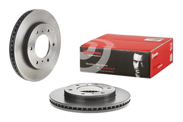 2X Brembo Bremsscheibe Prime Line - UV Coated 09.A911.11 FüR Mitsubishi Pajero 4-image