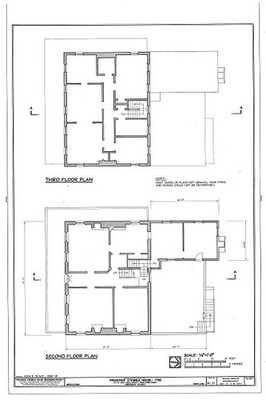 Frederick Stemble House,113-115 West Main Street,Middletown,Maryland,MD,HABS,2