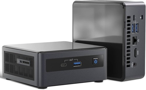 Intel NUC 10 i5-10210U(p to 4.2 GHz), 64GB RAM, 1x 512GB NvMe,1x128GB SSD