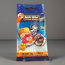 ANGRY BIRDS STAR WARS DOG TAG FUN PACK 2012 Rovio Entertainment New Sealed Qty 1