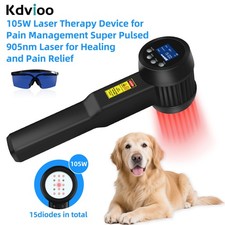 105W Super Pulsed Infrared Laser Physiotherapy Machine for Clinic Back Shoulder