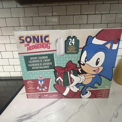 Sonic the Hedgehog Door Advent Calendar 24 Toys Figures & Accessories Kids