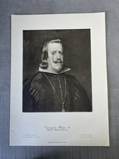 Philip IV by Diego Velasquez - 1929 Art Print - The World's Famous Pictures