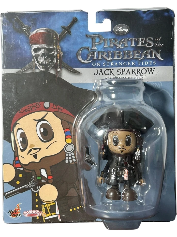 Hottoys Disney's Piratas del Caribe Cosbaby Set de 5 Jack Sparrow Barbossa Foto 4 de 4