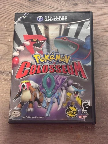 New ListingPokemon Colosseum Gamecube w/ manual, damaged cover art