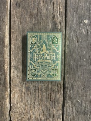 *HARRY POTTER SLYTHERIN PLAYING CARDS* Theory 11 :  pre-owned (complete)