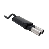 Novus Sportauspuff FüR Renault Clio 2 2X76Mm EndschalldäMpfer Mit ABE
