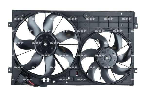 Radiator Fan fits AUDI A3 8P1, 8P7, 8PA 03 to 13 Cooling NRF 1K0121207BB Quality - Image 37