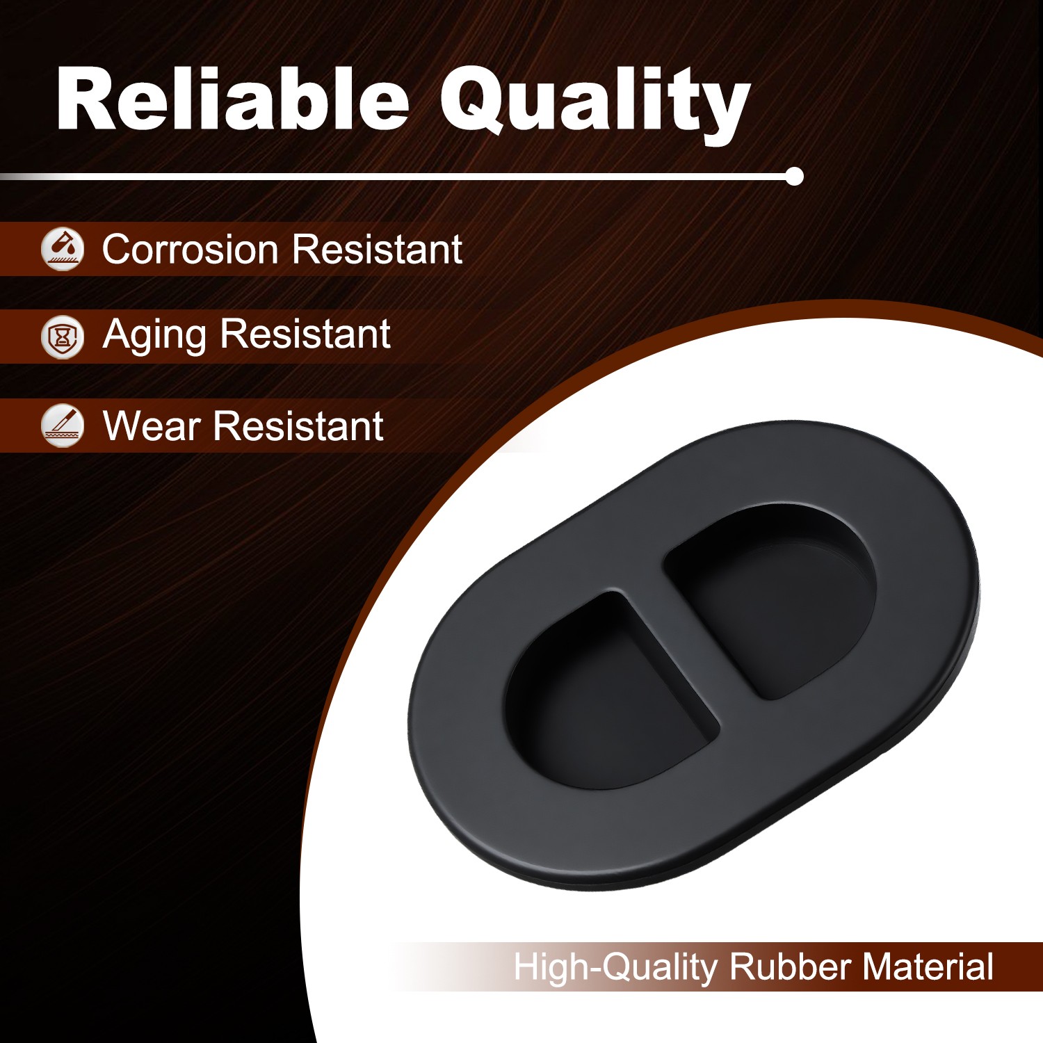 4x Automobile Floor Drain Seal Plug for Jeep Gladiator Wrangler JK