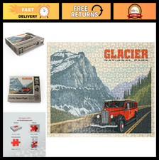 500 Piece Jigsaw Puzzle - Glacier National Park Going to The Sun Road - Premium