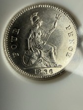 Great Britain Groat (4 Pence) 1836 NGC MS64 William IV Unc Mint State Graded