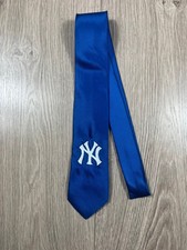 Blue NY Logo Tie   Y2K Streetwear Stropdas
