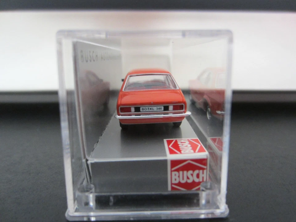 BUSCH 42105 OPEL KADETT C 1977 en NARANJA - el modelo es de PLÁSTICO - HO o escala 1:87 Foto 3 de 3