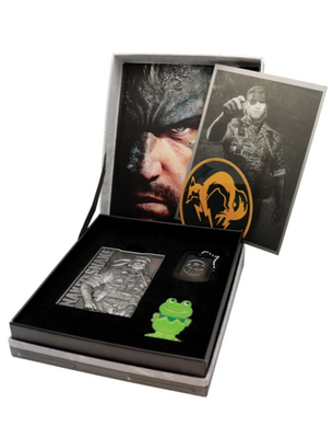 Metal Gear Solid Delta Collector's Set Metal Box Snake Ignot Frog