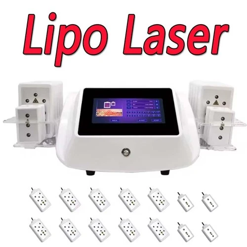 Portable 650nm Weight Loss Laser Slim Machine With 14 Pads