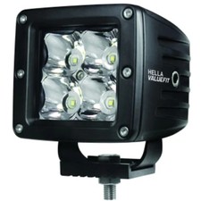 Hella 357204031 Hella Valuefit Off-road Cube 4 Led Lamp Spot Beam Multivolt Blac