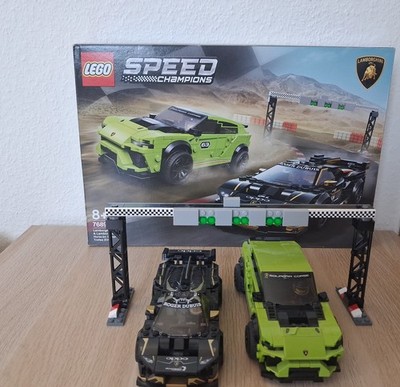 LEGO Speed Champions 76899 Lamborghini Urus ST-X Huracan Super Trofeo Neuwertig
