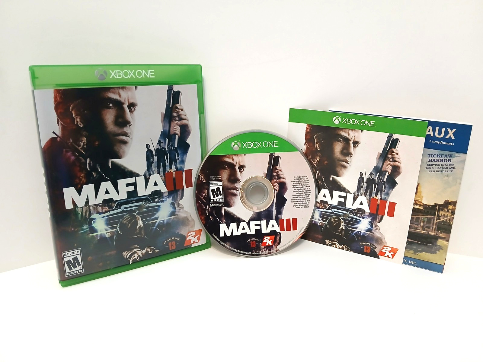 Mafia III (Microsoft Xbox One, 2016) Complete CIB Tested