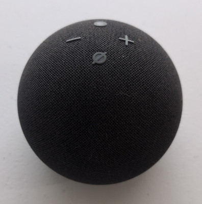 Amazon Echo Dot (4th Gen) Smart Speaker Alexa BT/Wi-Fi Black Wire Included