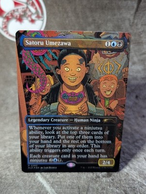 MTG, Satoru Umexawa (#2283), Trick or Treat,Secret Lair Borderless Foil, NM Rare