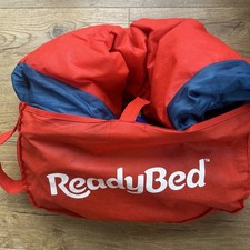 Gepunktetes Kinder Fertigbett All in One Luftmatratze und Schlafsack Fertigbett
