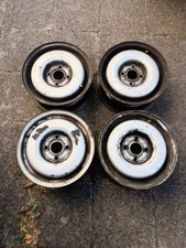 4 x Original VW Stahlfelgen 5,5X13 ET38 Golf II 2 (Typ:191/193/1G1)