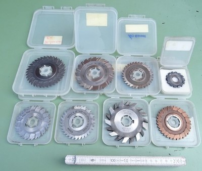 HSS-E VHM Scheibenfräser Ø 50 80 100 125 200 x 1,6 2 3 4 5 6 8 mm Schlitzfräser