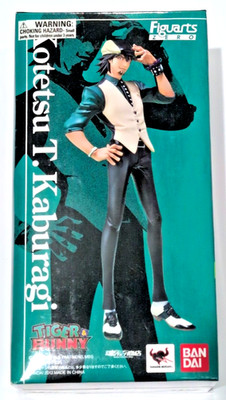 Bandai FiguartsZERO Tiger & Bunny Kaburagi T. Kotetsu New Anime Figure Statue