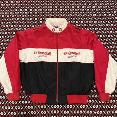 Vintage Racing Jacket Kendall Motor Oil GT1 Turbo Mens Large Swingster USA