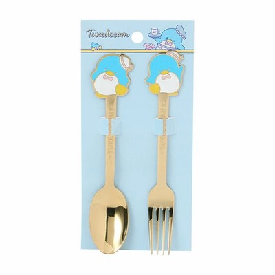 Sanrio Characters Tuxedosam Spoon & Fork Set ''Cafe Design'' 2026 Summer JP LTD