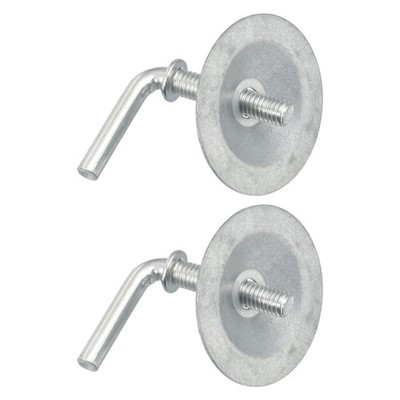 Fan Screw M8 2 Fan Set Base 7, Silver