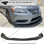 For 13-17 Nissan Sentra JDM CS Style Front Bumper Lip Spoiler Chin Splitter PU