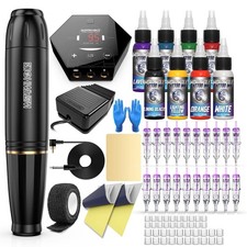 Wormhole Tattoo Gun Kit Uninterrupted Power Set for Beginners-Auri WTK070