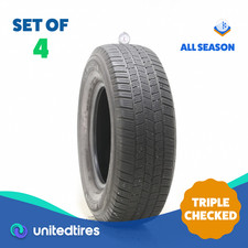 Set Of 4 Used 24575r16 Michelin Defender Ltx Ms 111t - 6.5-8.532 1am21 Set Of 4 Used 24575r16 Michelin Defender Ltx Ms 111t - 6.5-8.532 1am21