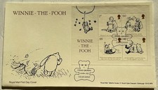 GB QEII 2010 Winnie The Pooh RM FDC Milne Gardens Teddy Bear London SE9 Cat £40