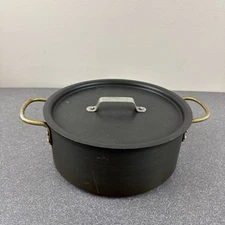 Calphalon 5 Qt 8785 Pot Anodized Aluminum Pot + 311C Lid See Pictures.