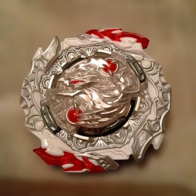 Beyblade Burst Astral Fafnir Dragon Metal Top Silver Red