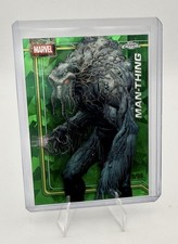 2026 Topps Chrome Marvel Sapphire Edition #75 Man-Thing Green Sapphire /99