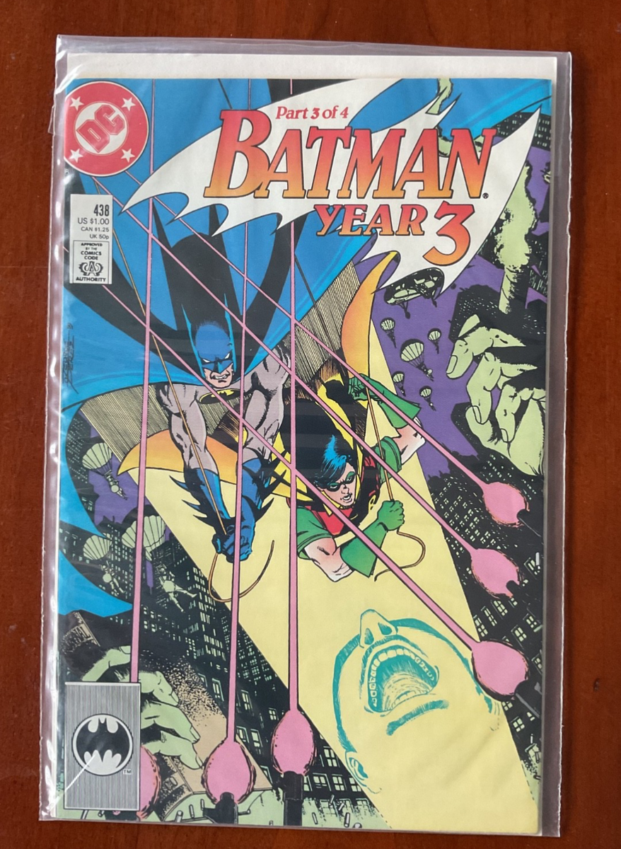 Batman Year 3 Parts 1-4, #436-439 DC Comics (1989) Complete Set | eBay