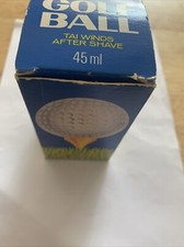 Avon Aftershave Golf Ball Bottle Boxed Tai Winds Rare Vintage