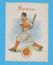 1910 LG Murad tobacco silk S21 SYRACUSE UNIVERSITY Baseball Batter  TOUGH!!