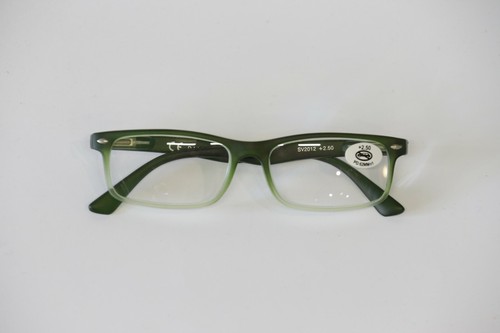 OCCHIALI DA LETTURA UOMO DONNA +2.50 PER PRESBIOPIA color verde | eBay