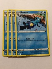 Pokemon Card Astral Radiance 4x Playset Dewott 042/189 Near Mint