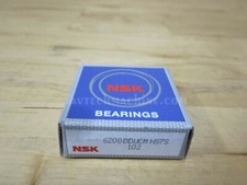 6200DDU NSK Deep Groove Ball Bearing 10x30x9mm