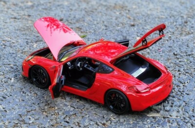 1/18 Schuco Porsche CAYMAN GT4 / Targa GTS Diecast Model Toys Cars