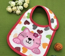 Baby Drool Bib, Colorful Absorbent Cotton Teething Towel, Waterproof Baby Bib