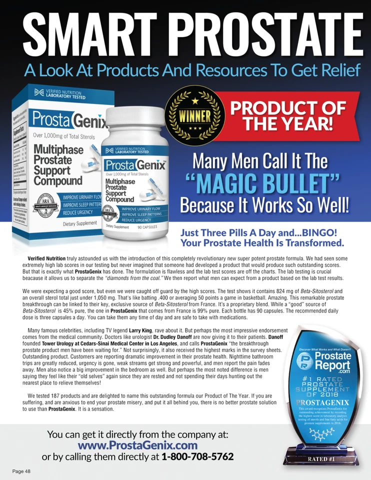 3 Flaschen ProstaGenix - direkt vom Hersteller - original - Bild 3 von 4