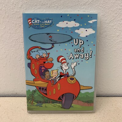 DVD Dr. Seuss Cat In The Hat Up and Away! Martin Short PBS Animated Kids Movie